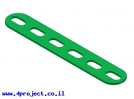 תמונה של מוצר פס מחורר עם חורים ארוכים - 6 חורים