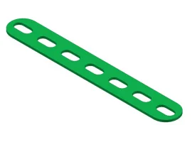 תמונה של מוצר פס מחורר עם חורים ארוכים - 7 חורים