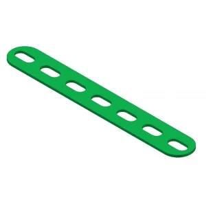 פס מחורר עם חורים ארוכים - 7 חורים