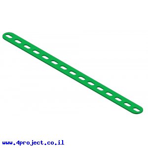 פס מחורר עם חורים ארוכים - 15 חורים