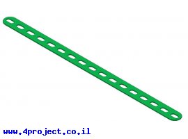 תמונה של מוצר פס מחורר עם חורים ארוכים - 17 חורים