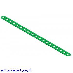 פס מחורר עם חורים ארוכים - 19 חורים