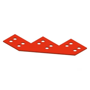 קורה שטוחה - מדרגות 3 שלבים