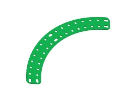 תמונה של מוצר פס מחורר מעוקל - 2x17 חורים