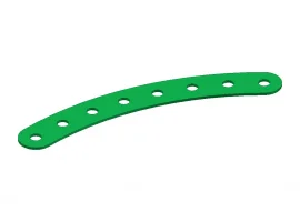 תמונה של מוצר פס מחורר מעוקל - 8 חורים