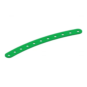 פס מחורר מעוקל - 11 חורים