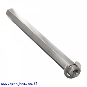 מוט REX 8mm פלדה עם טבעת - אורך 104 מ"מ