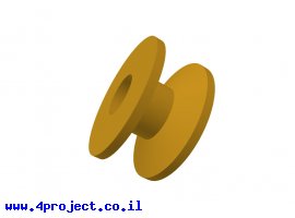 תמונה של מוצר גלגלת 12 מ"מ רחבה