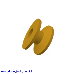 גלגלת 12 מ"מ רחבה