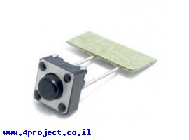 תמונה של מוצר כפתור מיני 6x6 מ"מ - PTH 5mm