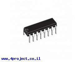 תמונה של מוצר שבב מרבב BCD ל-7Segment דגם CD4511