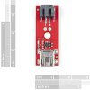 מטען סוללות LiPoly תא אחד בסיסי - miniUSB