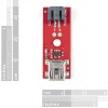 מטען סוללות LiPoly תא אחד בסיסי - miniUSB