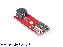 תמונה של מוצר מטען סוללות LiPoly תא אחד בסיסי - miniUSB