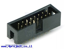 תמונה של מוצר מחבר זכר 2x8 לכבל שטוח