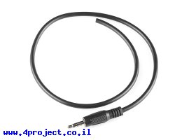 תמונה של מוצר מחבר אודיו TRRS עם חוט - תקע