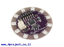 תמונה של מוצר כרטיס פיתוח תואם Arduino LilyPad פשוט עם מעגל טעינה לסוללות LiPo