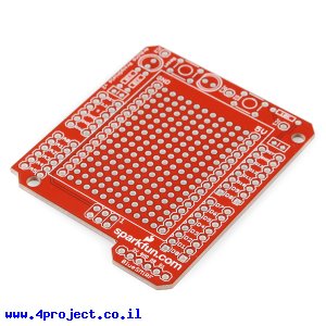 מגן Arduino אב-טיפוס של SparkFun - מעגל מודפס בלבד - דגם קודם
