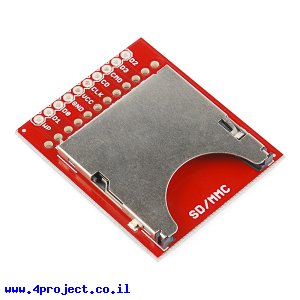 כרטיסון עם מחבר כרטיסי זכרון SD/MMC - גרסה קודמת 2