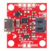 מטען סוללות LiPoly תא אחד + ממיר מתח 3.3/5V