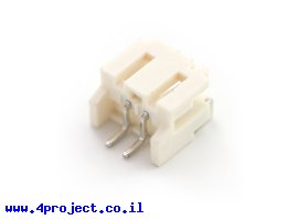 תמונה של מוצר מחבר JST-PH 2 Pin בזווית - SMD