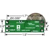 מודול ממיר מתח (מוריד) 5V/3.3V/7A - דגם D15V70F5S3