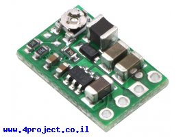 תמונה של מוצר מודול ממיר מתח (מוריד) 4-25V/600mA - דגם D24V6AHV