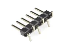 תמונה של מוצר מחבר שורה זכר - 1x6 - להלחמת SMD