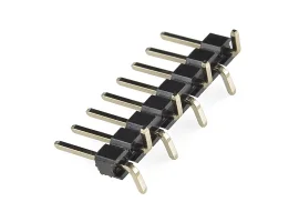 תמונה של מוצר מחבר שורה זכר - 1x8 - להלחמת SMD