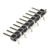 מחבר שורה זכר - 1x10 - להלחמת SMD