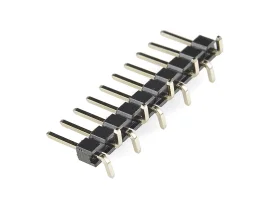 תמונה של מוצר מחבר שורה זכר - 1x10 - להלחמת SMD