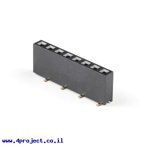 מחבר שורה נקבה - 1x8 - להלחמת SMD