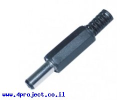 תמונה של מוצר מחבר תקע מתח 5.5x2.1 מ"מ ארוך