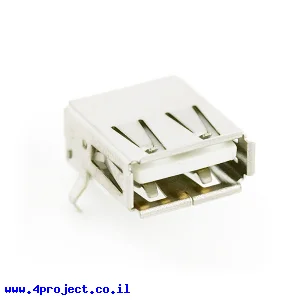 מחבר USB-A נקבה להלחמת SMD