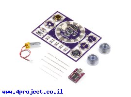 תמונה של מוצר כרטיס פיתוח Arduino - ערכת התחלה ל-LilyPad בגישת ה-ProtoSnap