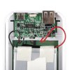 סוללה LiPoly 3500mAh עם מעגל טעינה, מייצב ופאנל סולארי