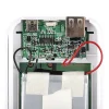 סוללה LiPoly 3500mAh עם מעגל טעינה, מייצב ופאנל סולארי