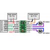 בקר מנוע DC ל-2 מנועים עד 1.2A - רכיב DRV8835