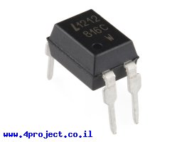תמונה של מוצר שבב בידוד אופטי LTV816C 1ch 80V/50mA