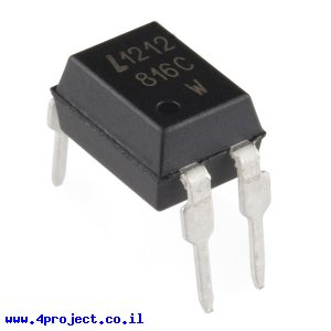 שבב בידוד אופטי LTV816C 1ch 80V/50mA