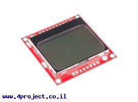 תמונה של מוצר LCD גרפי של נוקיה 5110, רזולוציה 84x48