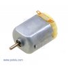 מנוע בגודל 130, מתח 1.5-3V, זרם תקיעה 2.1A