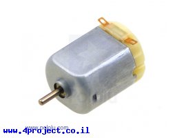 תמונה של מוצר מנוע בגודל 130, מתח 1.5-3V, זרם תקיעה 2.1A