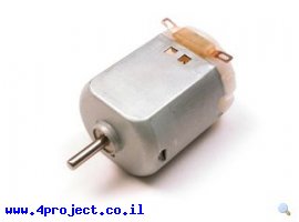תמונה של מוצר מנוע בגודל 130, מתח 1-6V, זרם תקיעה 5A