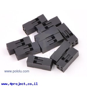 מחבר ריק ליצור כבל 2.54 מ"מ - 2x2 - חבילה של 10