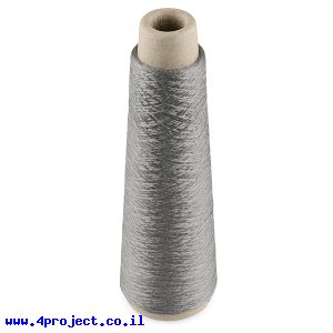 חוט תפירה מוליך על בסיס פלדה - 330 מטר / 60 גרם