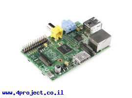 תמונה של מוצר כרטיס פיתוח - Raspberry Pi - דגם B