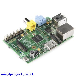 כרטיס פיתוח - Raspberry Pi - דגם B