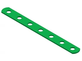 תמונה של מוצר פס מחורר צר - 7 חורים