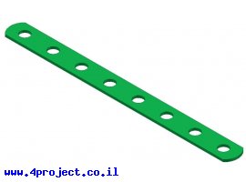 תמונה של מוצר פס מחורר צר - 8 חורים